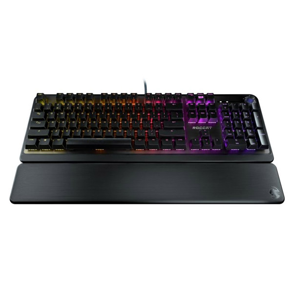 Roccat Pyro Mechanical Játékos Billentyűzet, Red Switch, US kiosztás, Fekete