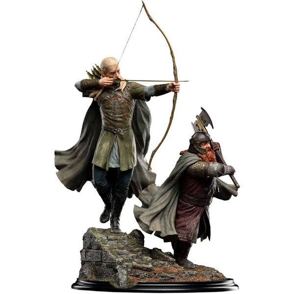 Szobor Legolas and Gimli At Amon Hen (Lord of The Rings)
