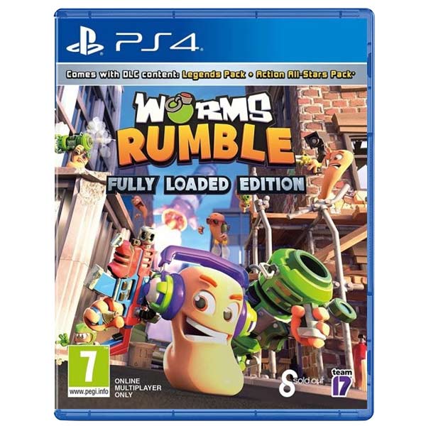 Worms Rumble (Fully Loaded Edition) [PS4] - BAZÁR (használt termék)