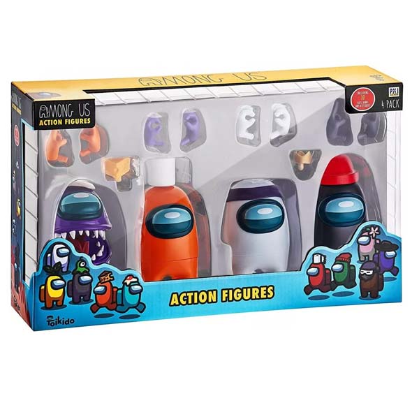 Among Us Action Figures 4 Pack Among Us Action Figures 4 Pack