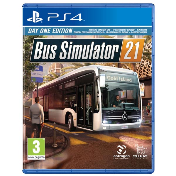 Bus Simulator 21 (Day One Edition) [PS4] - BAZÁR (használt termék)