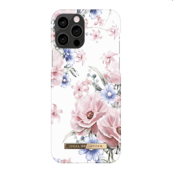 iDeal of Sweden Printed Case for iPhone 12/12 Pro, sparkle greige marble