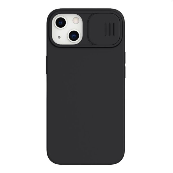 Nillkin CamShield Silky Magnetic szilikon hátlapi tok for iPhone 13 Pro Max, fekete