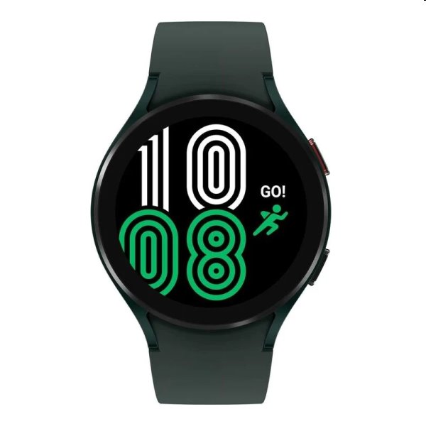Samsung Galaxy Watch4 44mm, green, B osztály - használt, 12 hónap garancia