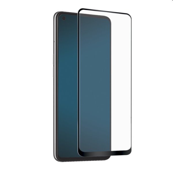 Edzett üveg SBS Full Cover for Oppo Reno5 Z 5G, fekete