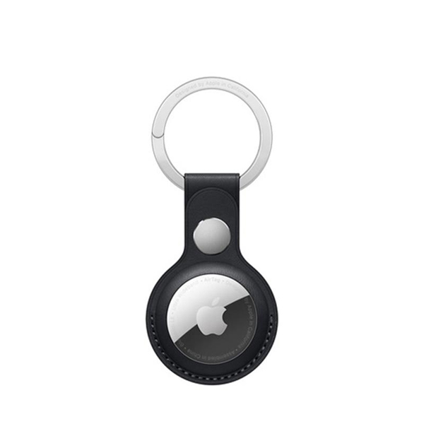 Apple AirTag Leather Key Ring, midnight