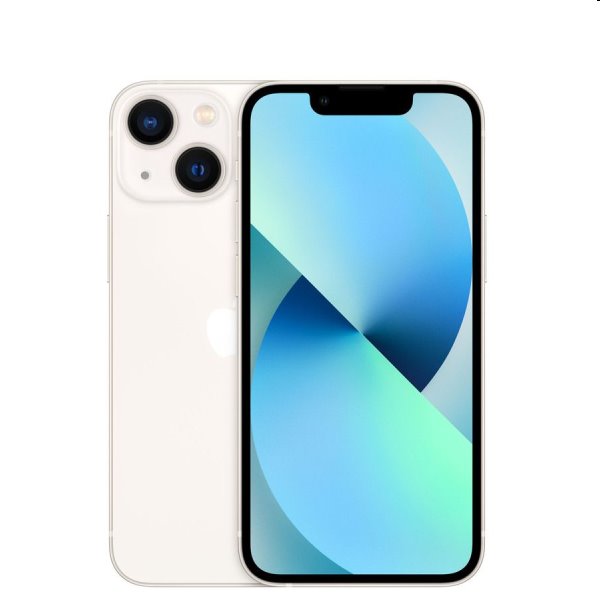 Apple iPhone 13 mini 512GB, csillagfehér, A osztály – használt, 12 hónap garancia Apple iPhone 13 mini 512GB, csillagfehér, A osztály – használt, 12 hónap garancia