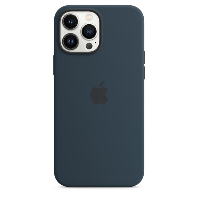 Apple iPhone 13 Pro Max Silicone Case with MagSafe, abyss blue