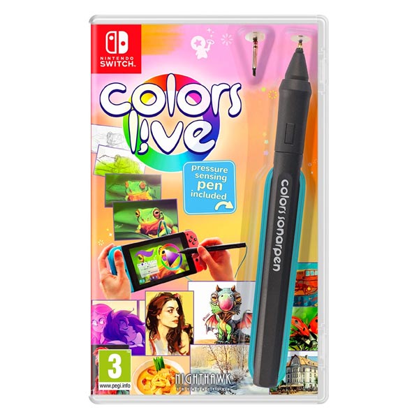 Colors Live (Pressure Sensing Pen Edition) [NSW] - BAZÁR (használt termék)