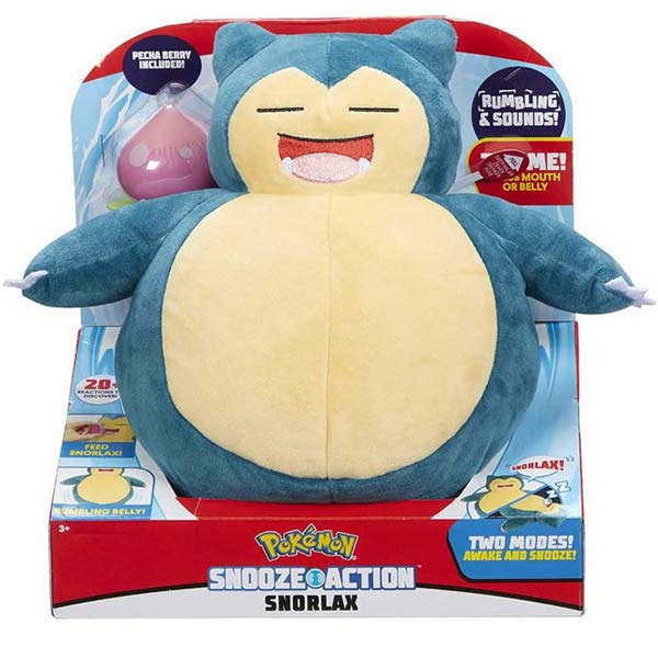Plüssjáték Snorlax (Pokémon)