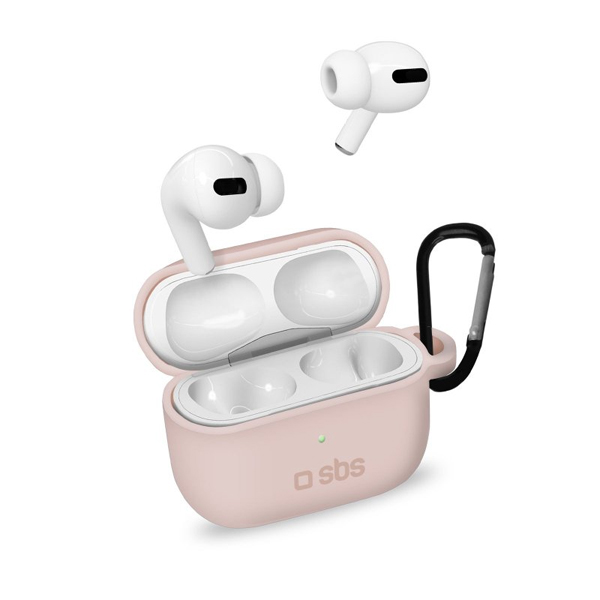 SBS Szilikon Tok for Apple AirPods Pro, rózsaszín