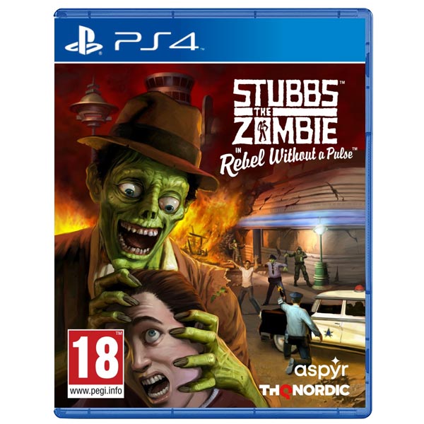 Stubbs the Zombie in Rebel Without a Pulse [PS4] - BAZÁR (használt termék)