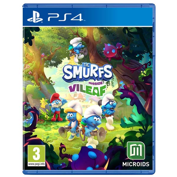 The Smurfs: Mission Vileaf (Smurftastic Edition) [PS4] - BAZÁR (használt termék)