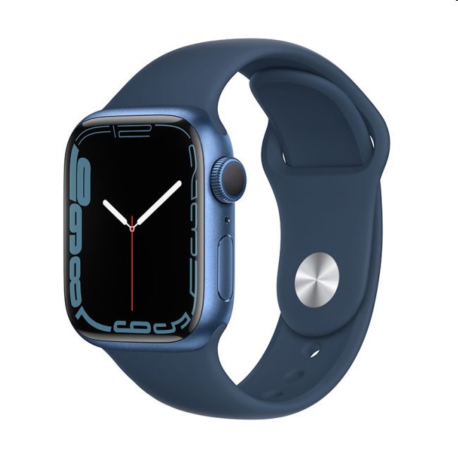 Apple Watch Series 7 GPS (45mm), blue, C osztály - használt, 12 hónap garancia Apple Watch Series 7 GPS (45mm), blue, C osztály - használt, 12 hónap garancia
