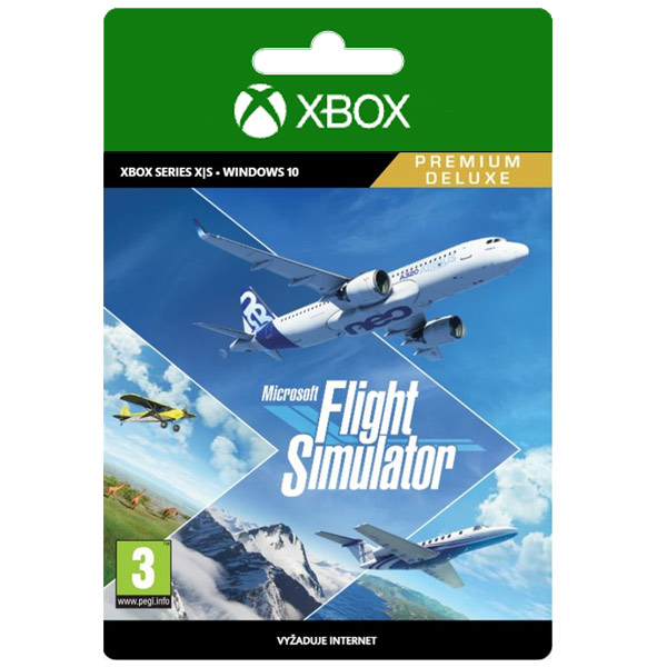 Microsoft Flight Simulator: Premium Deluxe Kiadás Microsoft Flight Simulator: Premium Deluxe Kiadás