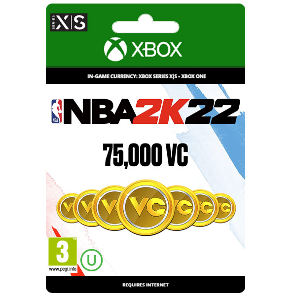 NBA 2K22: 75,000 VC