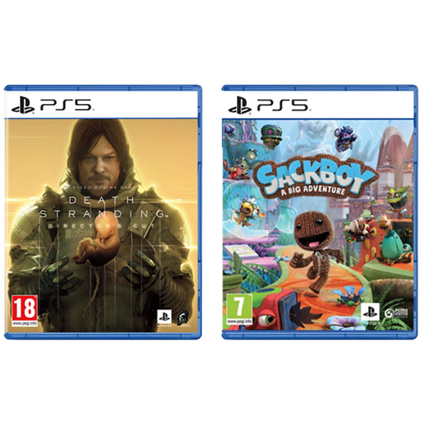 Death Stranding HU (Director’s Cut) + Sackboy: A Big Adventure HU;