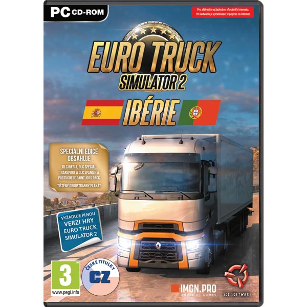 Euro Truck Simulator 2: Ibéria CZ (Speciális kiadás)
