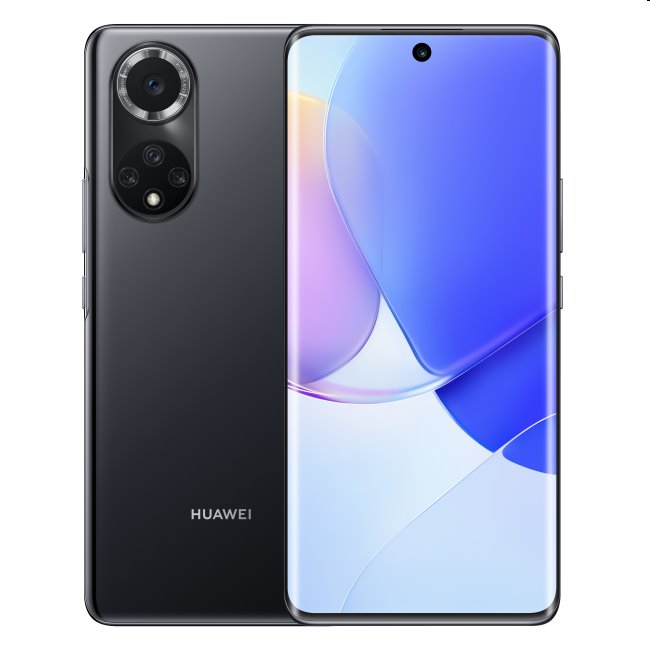 Huawei Nova 9, 8/128GB, black, A osztály - használt, 12 hónap garancia