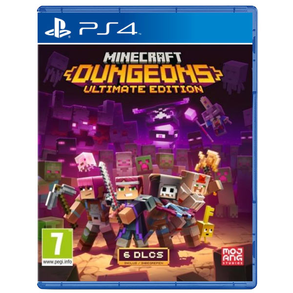 Minecraft Dungeons (Ultimate Edition) [PS4] - BAZÁR (használt termék)