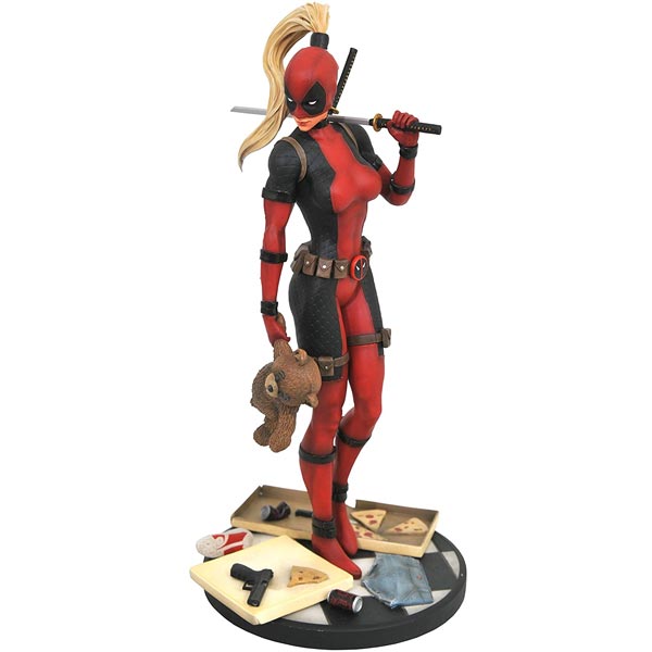 Szobor Marvel Premier Lady Deadpool Statue 30 cm Szobor Marvel Premier Lady Deadpool Statue 30 cm