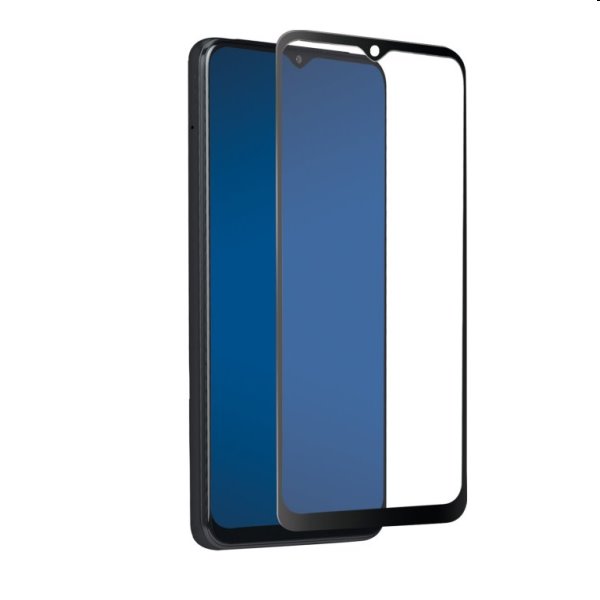 Edzett üveg SBS Full Cover for Samsung Galaxy A03s/A02s, fekete