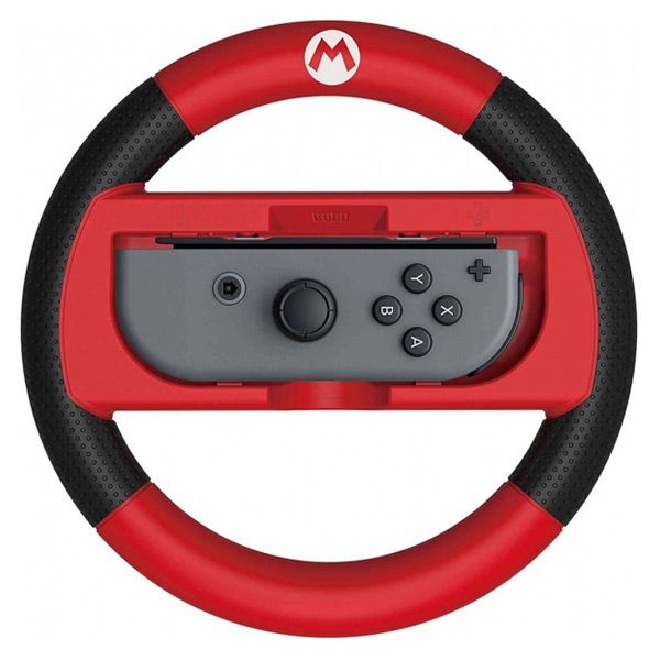 HORI Nintendo Joy-Con Wheel Deluxe, kormánykerék tartóval Joy-Con vezérlőhöz - Mario HORI Nintendo Joy-Con Wheel Deluxe, kormánykerék tartóval Joy-Con vezérlőhöz - Mario