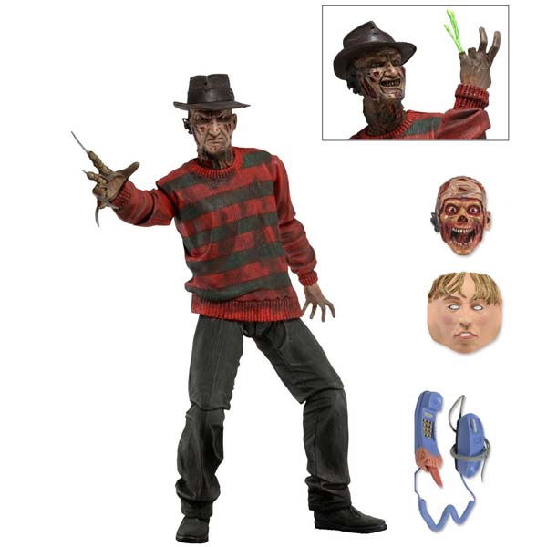 Nightmare On Elm Street Freddy Krueger Ultimate Deluxe Action Figure 18cm Nightmare On Elm Street Freddy Krueger Ultimate Deluxe Action Figure 18cm