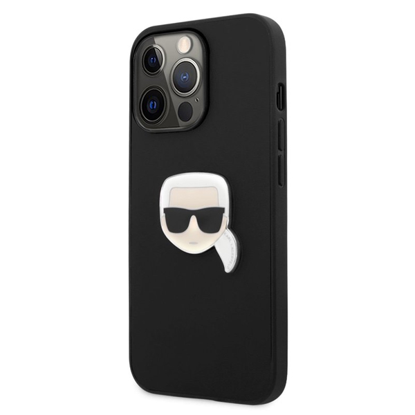 Tok Karl Lagerfeld TPU Choupette Head for iPhone 13 Pro, black Tok Karl Lagerfeld TPU Choupette Head for iPhone 13 Pro, black