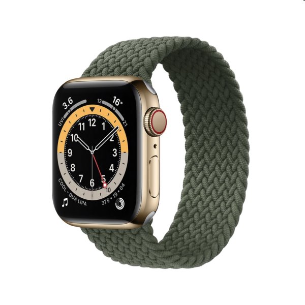 COTEetCI nylon karkötő 148 mm for Apple Watch 38/40/41 mm, zöld