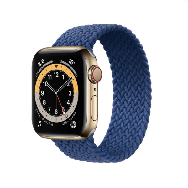 COTEetCI nylon karkötő 170 mm for Apple Watch 42/44/45 mm, atlanti kék akciós termékkép 1