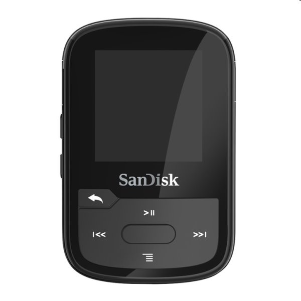 Lejátszó SanDisk MP3 Clip Sport Plus 32 GB, fekete - OPENBOX (Bontott csomagolás, teljes garancia)