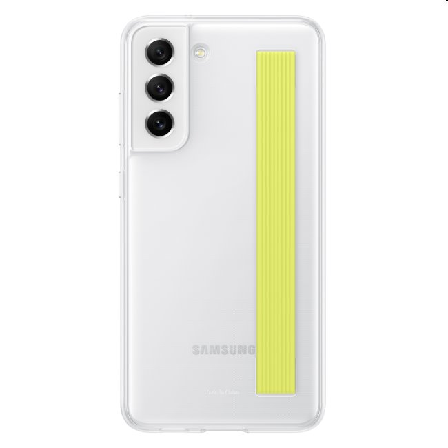 Tok Clear Strap Cover for Samsung Galaxy S21 FE 5G, fehér