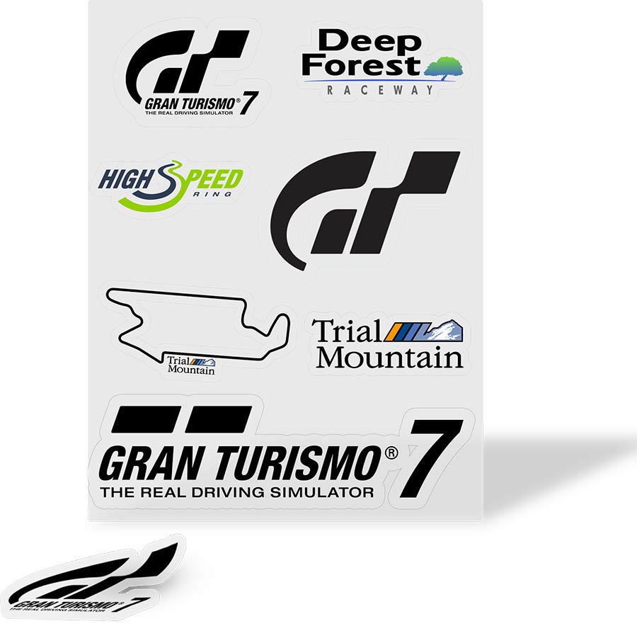 Ajándék - Gran Turismo 7 matricák ár 2.190 Ft