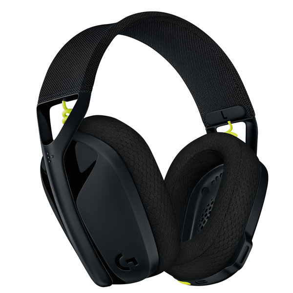 Logitech G435 Lightspeed Wireless Bluetooth Gaming Headset, black and neon yellow - OPENBOX (Bontott csomagolás, teljes garancia)