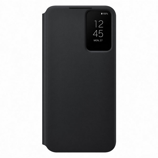 Tok Clear View Cover for Samsung Galaxy S22 Plus, Fekete Tok Clear View Cover for Samsung Galaxy S22 Plus, Fekete