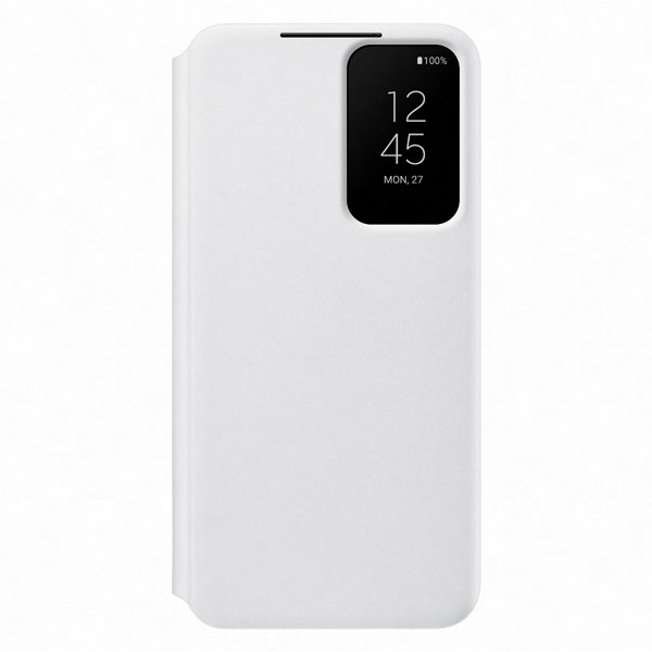Tok Clear View Cover for Samsung Galaxy S22, white Tok Clear View Cover for Samsung Galaxy S22, white