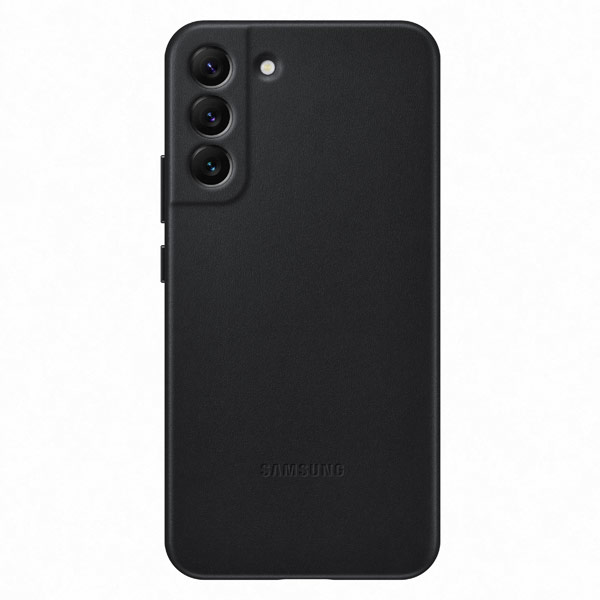 Tok Leather Cover for Samsung Galaxy S22 Plus, black