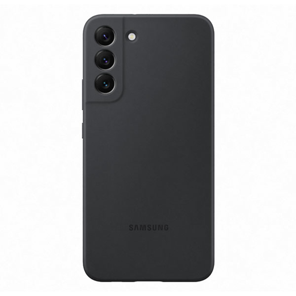 Tok Silicone Cover for Samsung Galaxy S22 Plus, black