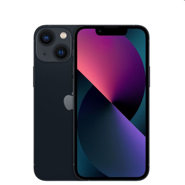 Apple iPhone 13 mini 256GB, midnight, A osztály - használt, 12 hónap garancia Apple iPhone 13 mini 256GB, midnight, A osztály - használt, 12 hónap garancia