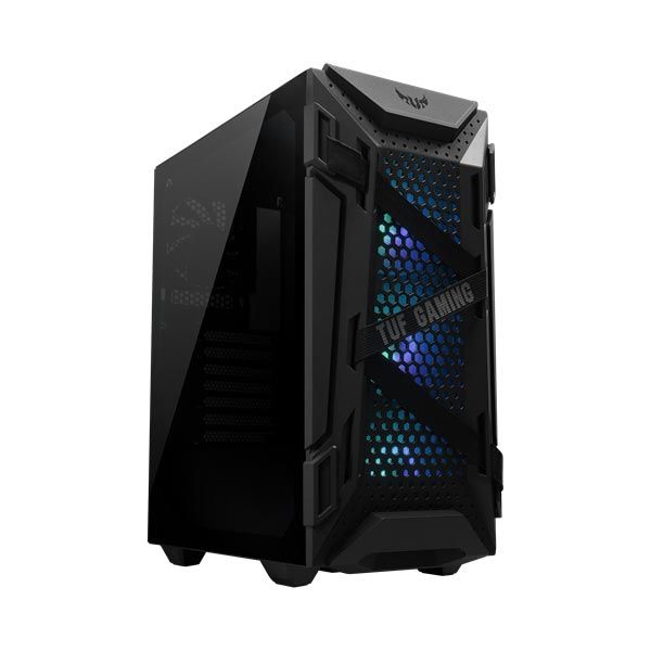 ASUS TUF GAMING GT301 AURA RGB case, 3x ARGB hűtés, ATX akciós termékkép 1