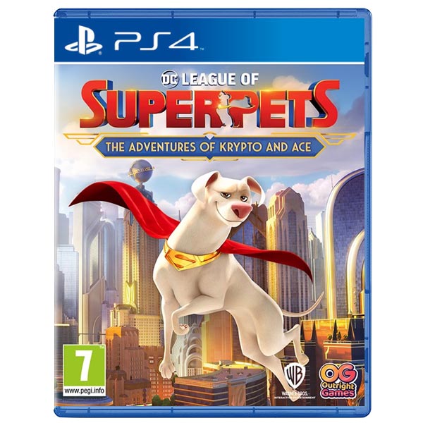 DC League of Super-Pets: The Adventures of Krypto and Ace [PS4] - BAZÁR (használt termék)