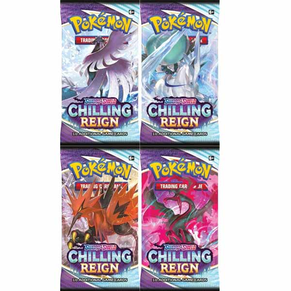 Kártyajáték Pokémon TCG Sword & Shield 6 Chilling Reign Booster (Pokémon) Kártyajáték Pokémon TCG Sword & Shield 6 Chilling Reign Booster (Pokémon)
