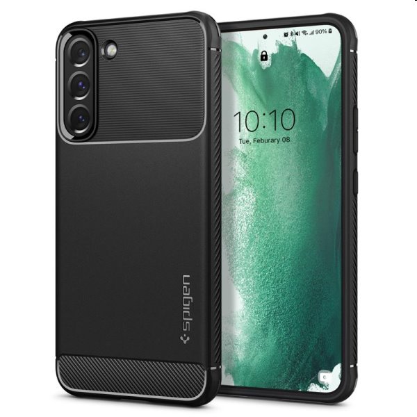 Tok Spigen Rugged Armor for Samsung Galaxy S22 Plus, fekete