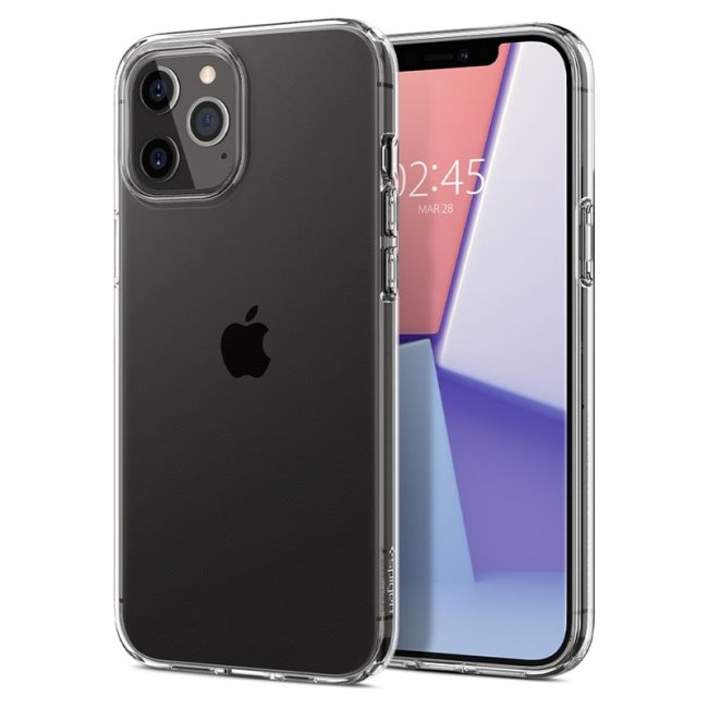 Spigen Liquid Crystal iPhone 12/12 Pro számára, clear - OPENBOX (Bontott csomagolás, teljes garancia) Spigen Liquid Crystal iPhone 12/12 Pro számára, clear - OPENBOX (Bontott csomagolás, teljes garancia)