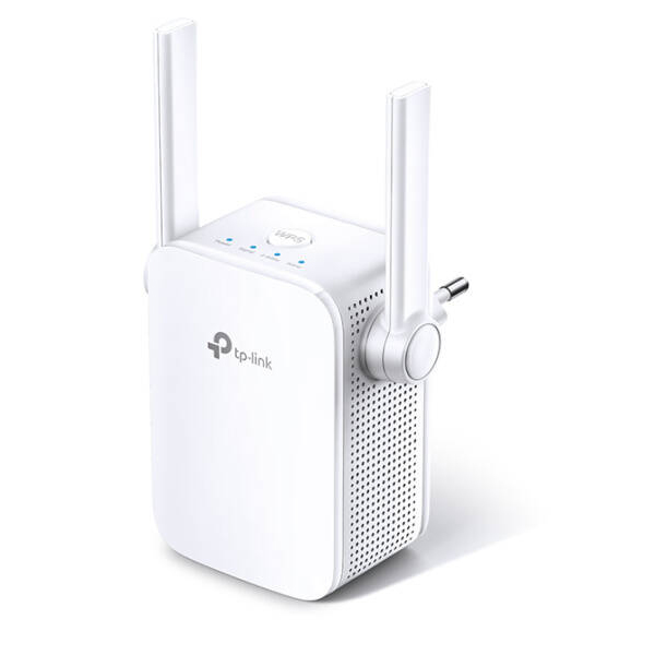 TP-Link RE305, Dual Band Vezeték nélküli Wall Plugged Range Extender, 1200Mbit/s, 10/100 LAN, 2 rögzített antenna