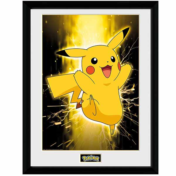 Bekeretezett poszter Pikachu (Pokémon) Bekeretezett poszter Pikachu (Pokémon)