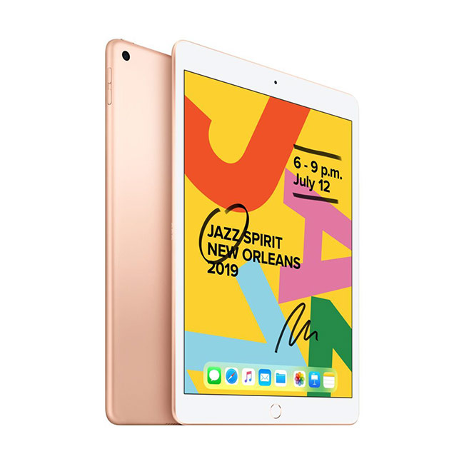 Apple iPad (2019), Wi-Fi, 32GB, Gold, B osztály - használt, 12 hónap garancia