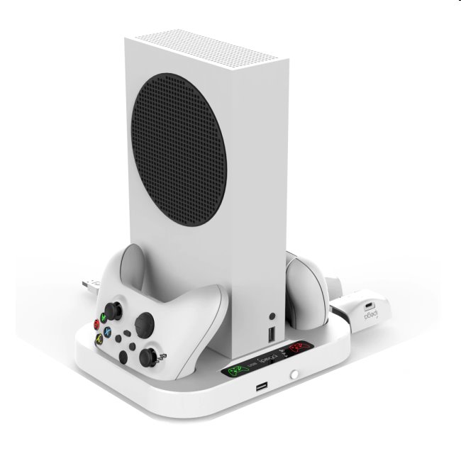 iPega dokkoló állomás Xbox Series S és Vezeték nélküli kontroller számára + tölthető akkumulátorok iPega dokkoló állomás Xbox Series S és Vezeték nélküli kontroller számára + tölthető akkumulátorok