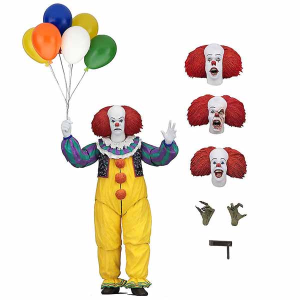 Figura Ultimate Pennywise (IT) 1990 Miniseries Figura Ultimate Pennywise (IT) 1990 Miniseries